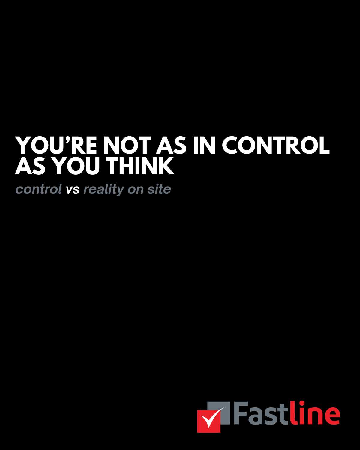 Most Sites Think They’re in Control. They’re Not.